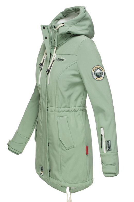 Flot Softshell outdoor jakke i Mint