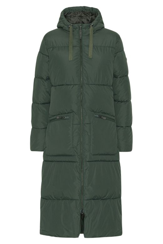 Dame Vinterjakke Dansk design model Amy - Grøn
