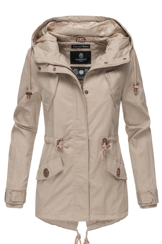 Flot Overgangs- Sommerjakke Manolia Sun Taupe