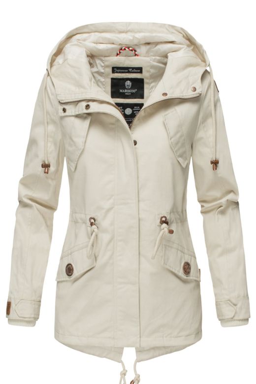 Flot Overgangs- Sommerjakke Manolia Sun Beige