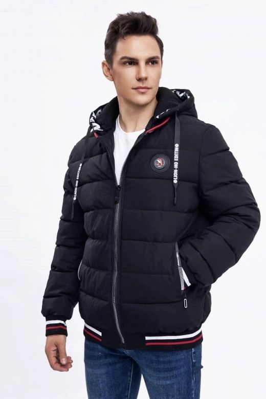 Herre jakke model Jason i sort