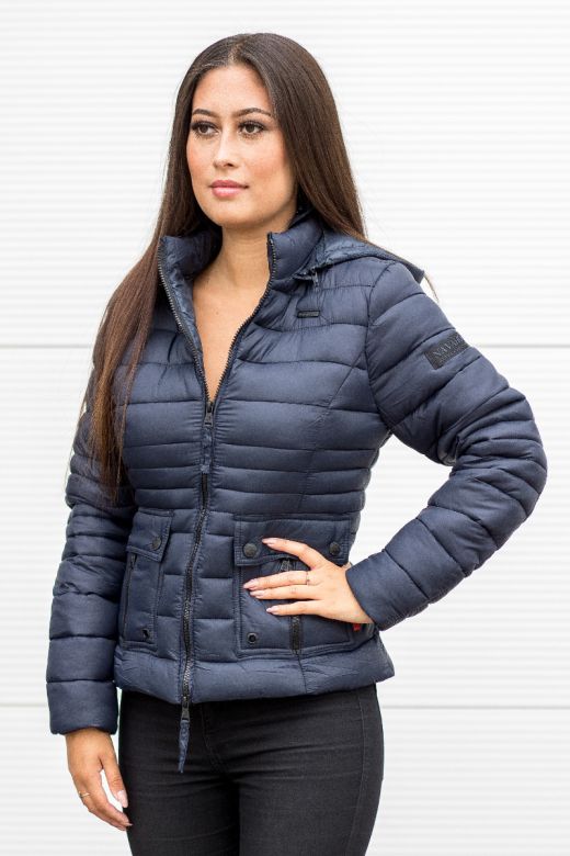 Lilly let dun jakke Navy