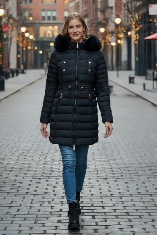 Lækker Dame Vinterjakke model Lækker Ciampino