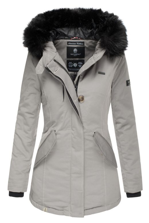 Dame vinterjakke Nisam - Grå