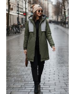 Dame jakke model Selene i Oliven