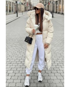 Dame vinter jakke model Rosanna i Beige