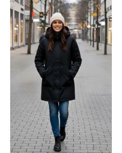 Dame Vinterjakke fra Danske Kopenhaken Mabel i Sort