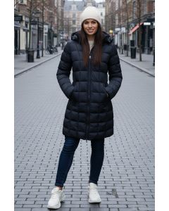 Dame Vinterjakke Geographical Norway med hætte