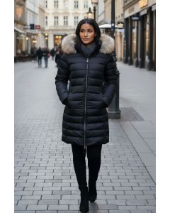 Dame Vinterjakke model Aspen Hills i Sort