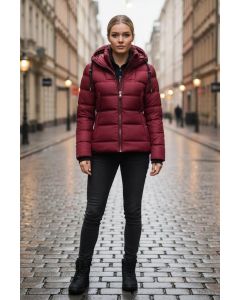 Dame jakke model Renesmene i Bordeaux