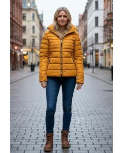 Dame Vinterjakke Amber rytter - Gul