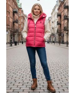 Dame dyne vest fra MarikooTaisaa i Pink