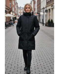 Dame Vinterjakke vind og vandtæt model Heidi - Sort