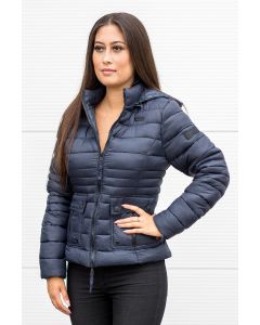 Lilly let dun jakke Navy