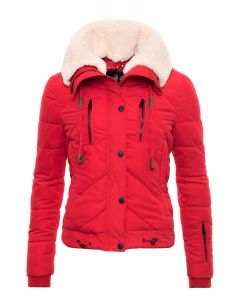 Kort Vinter jakke i Rød