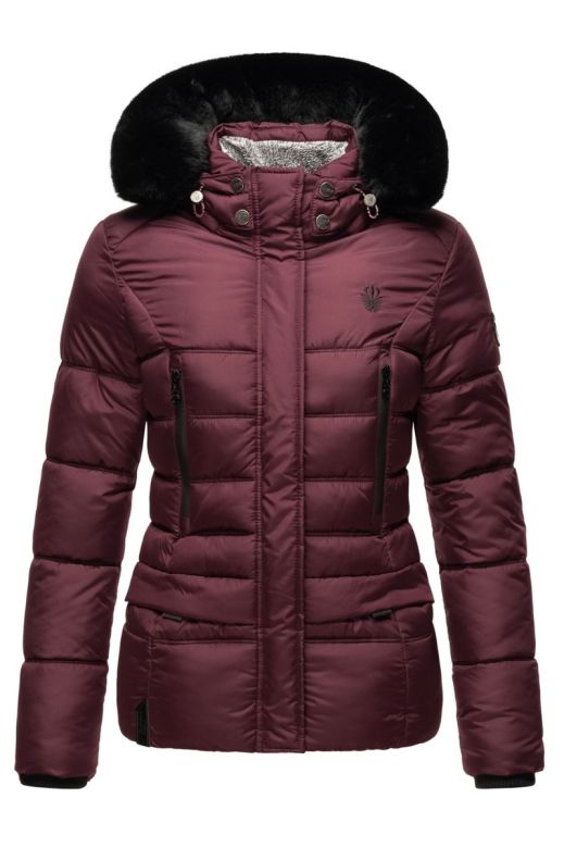 Dame Vinterjakke model Lovelenia i Wine