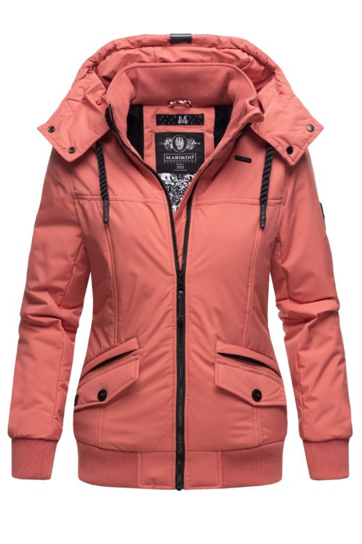 Dame Outdoor Vinterjakke Sumiko - Mørk Koral