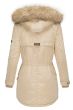 Dame Vinterjakke Katie Beige