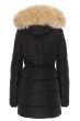 Dame vinterjakke model Alaska med lys stor pels