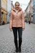 Dame dyne jakke  Aniya i Light Rose