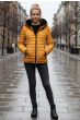 Dame jakke foret model Jaylaila i Gul
