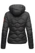 Dame dyne jakke med hætte Key Color Sort