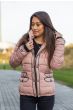 Kort Dame Vinterjakke Mausi - Rosa