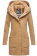Dame Vinterjakke Maikoo - Camel