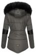 Dame vinterjakke med pels - Nirvana Anthracte