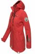 Flot Softshell outdoor jakke i Rød