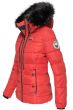 Varm Vinterjakke Snowgirl - Red